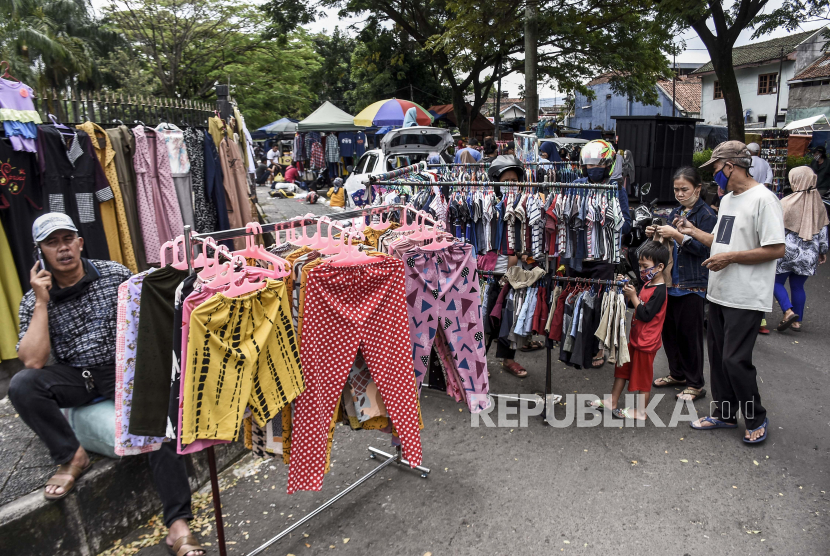 Beberapa lokasi yang kerap menjadi pasar kaget di Kota Bandung ditiadakan.