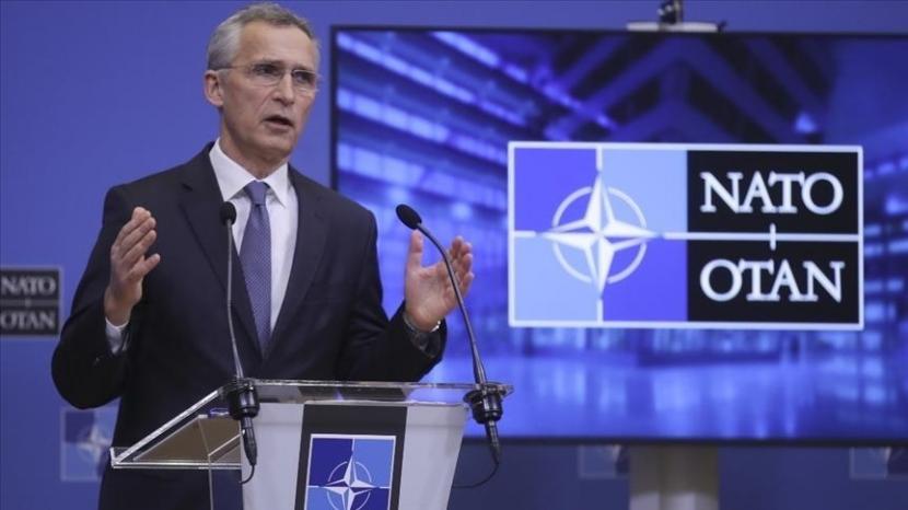  NATO mengharapkan Rusia untuk mengakhiri pembangunan militer di sekitar perbatasan Ukraina dan terlibat dalam pembicaraan politik, menurut kepala aliansi itu pada Selasa (27/4).