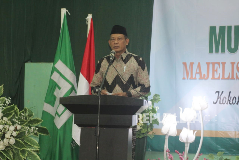 Hadapi Pemilu 2024, Majelis Komunikasi Alumni Pondok Pesantren Babakan Ciwaringin Cirebon (Makom Albab) menyuarakan pentingnya menjaga keutuhan dan kemajuan NKRI, Sabtu (3/2/2024). 