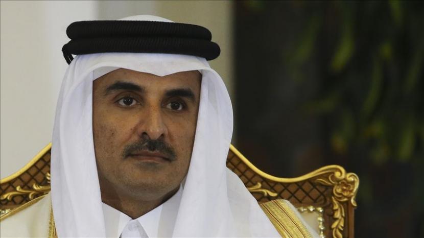 Emir Qatar Sheikh Tamim bin Hamad al-Thani 