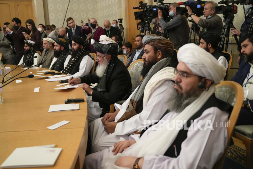 Taliban menggelar pertemuan nasional pertama sejak kembali berkuasa di Afghanistan.