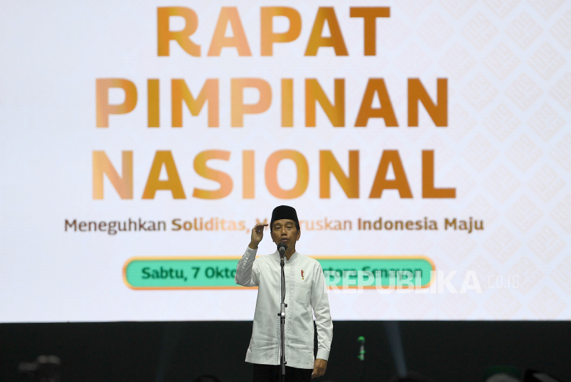  Jokowi: Indonesia dan OKI Desak Hentikan Kekerasan di Palestina. Foto:  Presiden Joko Widodo.