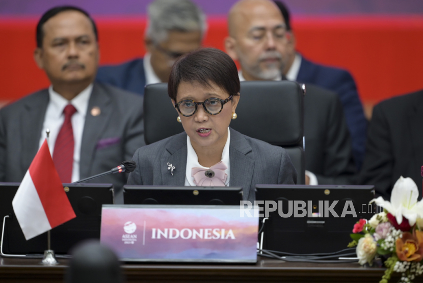  Menteri Luar Negeri Retno Marsudi mengatakan, para pemimpin ASEAN menilai bahwa keketuaan Indonesia menghasilkan banyak capaian meski dalam situasi yang sulit. (ilustrasi)
