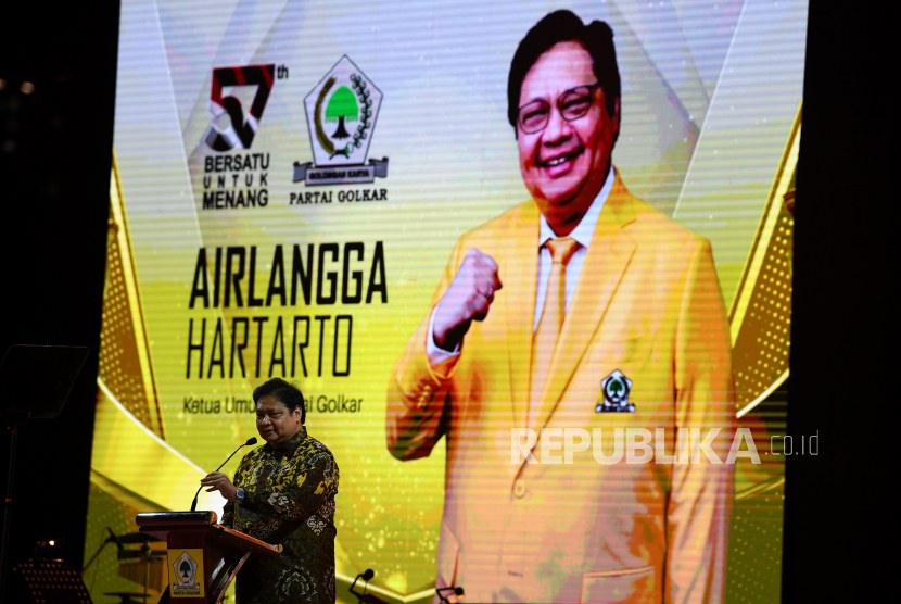 Ketua Umum DPP Partai Golkar Airlangga Hartarto, dinilai mampu meredam konflik internal Golkar.   