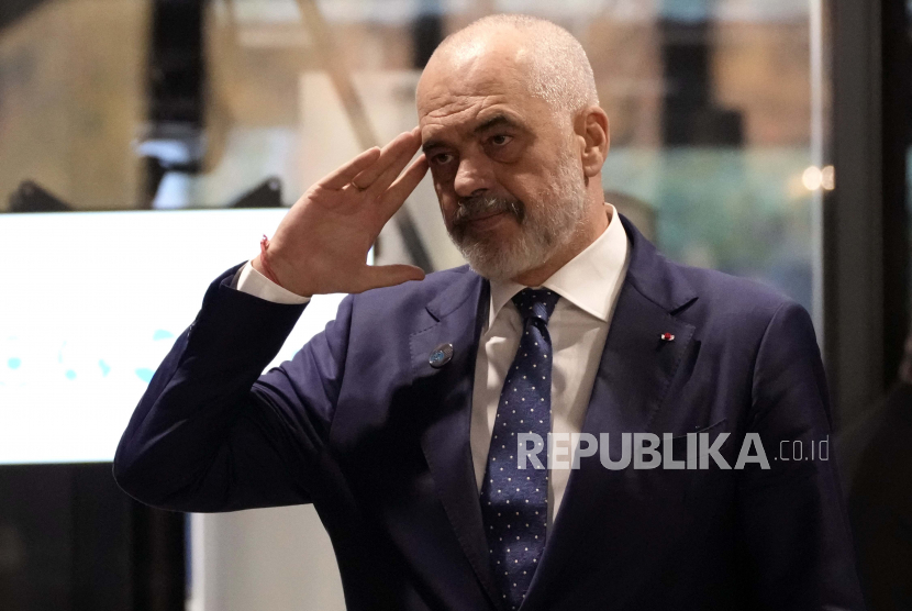 Perdana Menteri Albania Edi Rama 