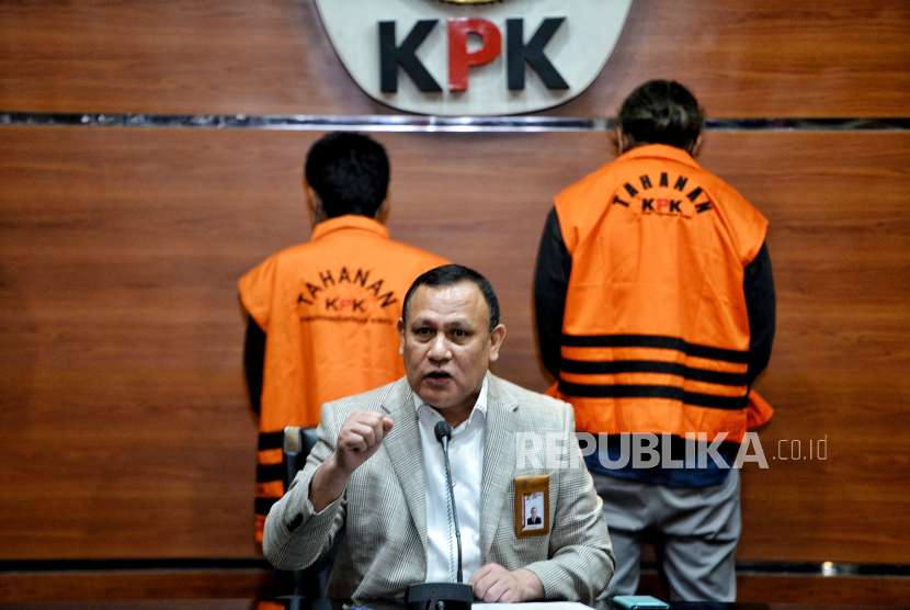 Ketua KPK memaparkan telah menahan 337 pelaku korupsi dalam kurun waktu tiga tahun.