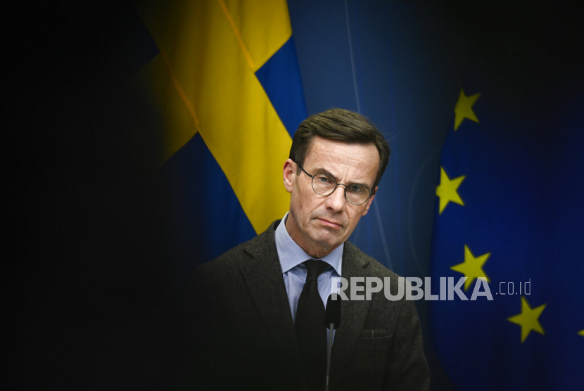 Perdana Menteri Swedia Ulf Kristersson meminta Uni Eropa memperkuat perbatasan dan keamanan internalnya
