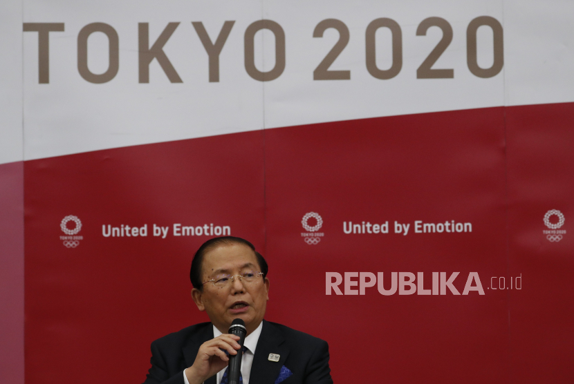 Toshiro Muto CEO Komite Penyelenggara Pertandingan Olimpiade Tokyo 2020.