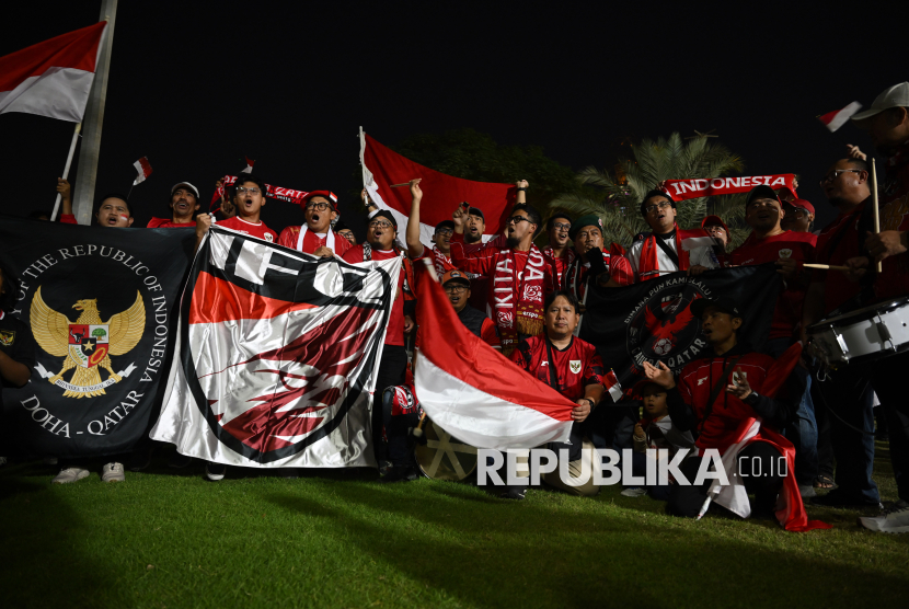 Antusiasme Suporter Garuda Muda Jelang Laga Timnas Indonesia U-17 Lawan Zambia