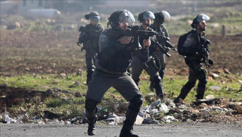 Pasukan Israel melukai 11 warga Palestina di pinggiran utara wilayah pendudukan Yerusalem Timur pada Selasa (16/3).