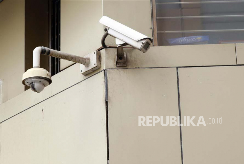 Ilustrasi kamera CCTV.