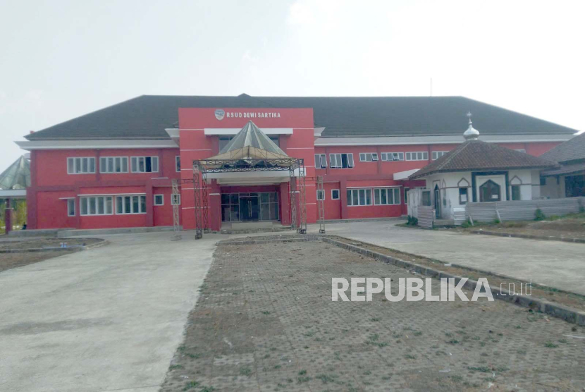 Kondisi Rumah Sakit (RS) Dewi Sartika di Kecamatan Kawalu, Kota Tasikmalaya, Jawa Barat, Kamis (26/10/2023). 