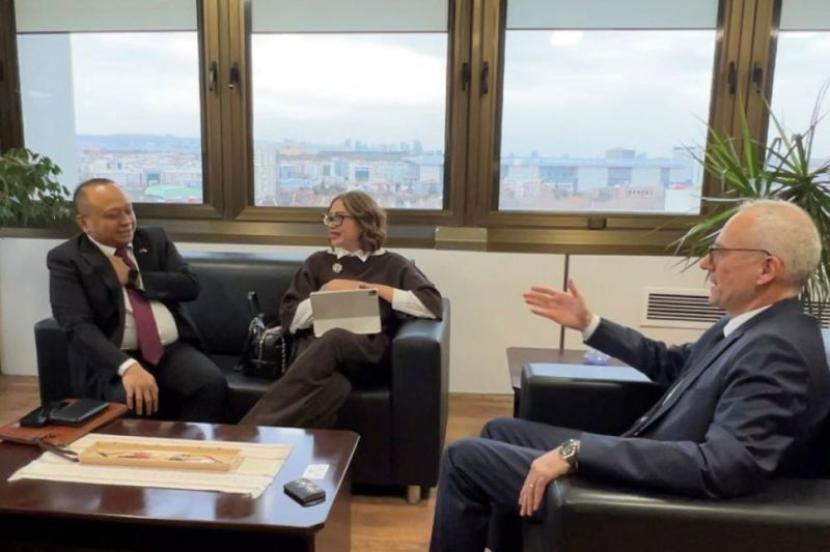 Indonesia dan Turki Gelar Pertemuan '2+2' Perdana di Ankara