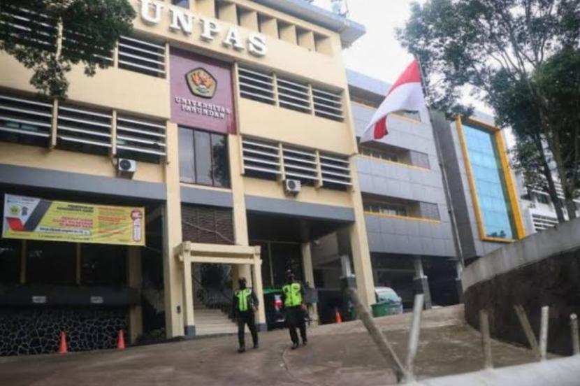 Unpas tegaskan mahasiswanya bubarkan diri sebelum ricuh.