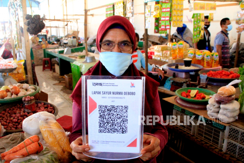 PT Bank Rakyat Indonesia (Persero) Tbk mencatatkan jumlah merchant Quick Response Code Indonesian Standard (QRIS) sebanyak juta merchant pada September 2021. (ilustrasi)