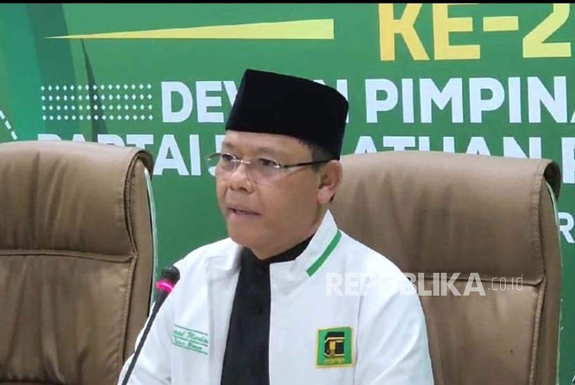 Pelaksana Tugas (Plt) Ketua Umum PPP, Muhammad Mardiono mengucapkan selamat kepada Prabowo Subianto-Gibran Rakabuming Raka.