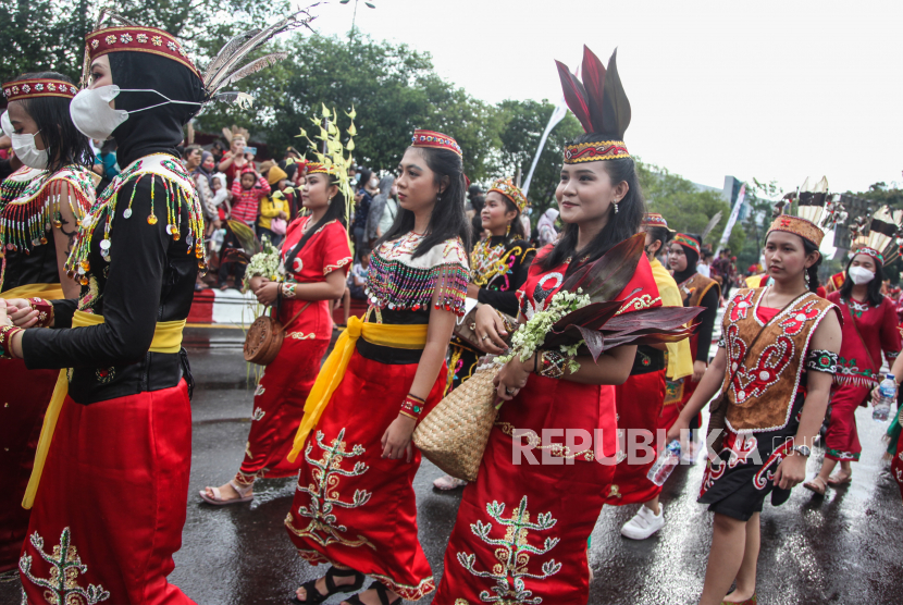 Tradisi Pumpung Hai. Pemerintah Provinsi Kalimantan Tengah mengapresiasi terselenggaranya Pumpung Hai (perhelatan) dan Festival Dayak 2022ilustrasi)