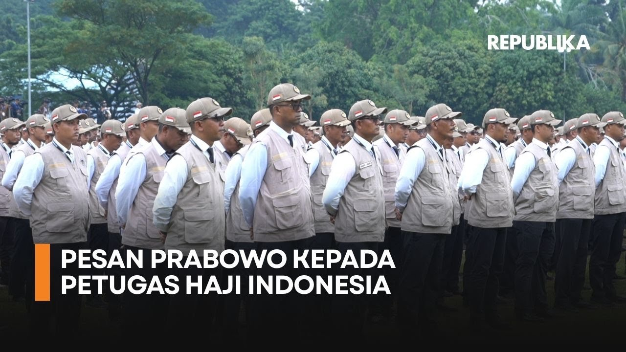 Prabowo Petugas Haji Adalah Wajah Indonesia di Mata Dunia