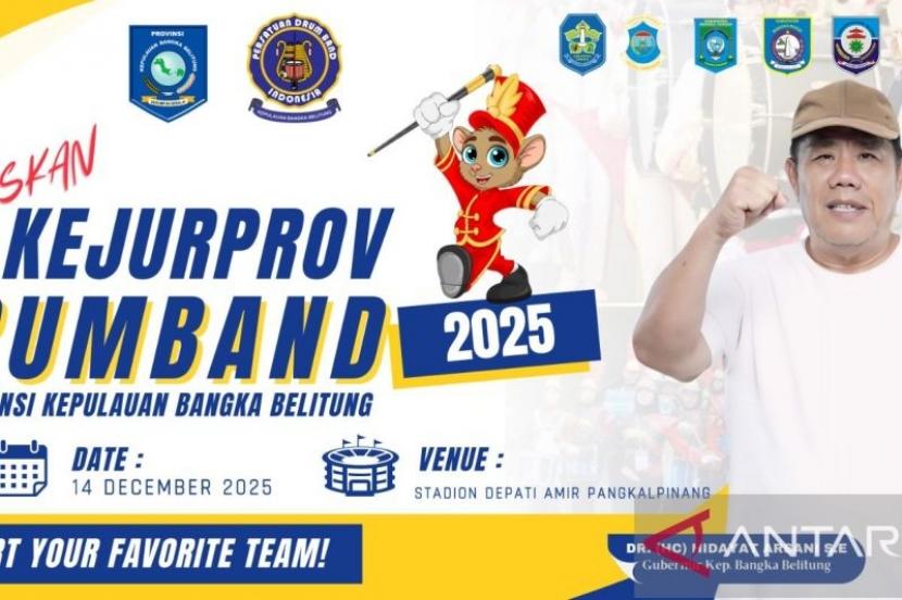 Pemprov Babel siap gelar Kejuaraan Drumband.