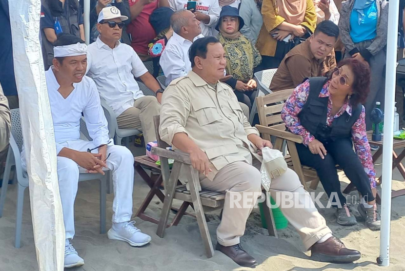 Menteri Pertahanan Prabowo Subianto. Bacapres Prabowo Subianto menegaskan sikap Indonesia soal konflik Palestina-Israel.