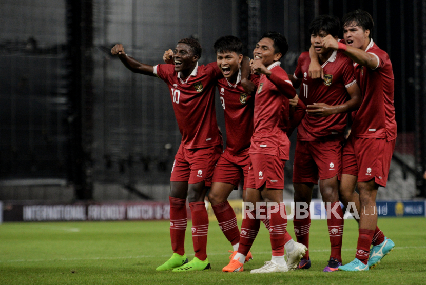 Timnas Indonesia di turnamen mini jelang Piala Dunia U-20. 