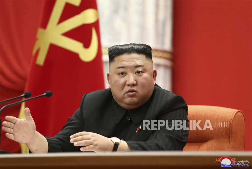 Pemimpin Korut  Kim Jong Un