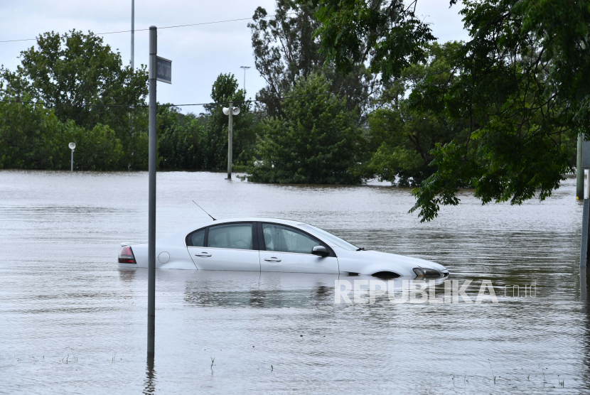 Krisis iklim tingkatkan curah hujan dan menyebabkan banjir lebih sering terjadi di Sydney. Ilustrasi.