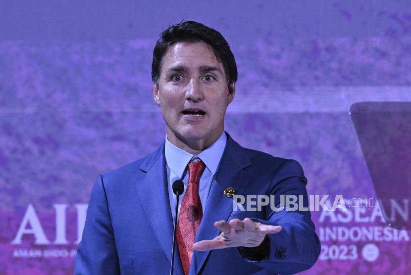 Perdana Menteri Kanada Justin Trudeau. 