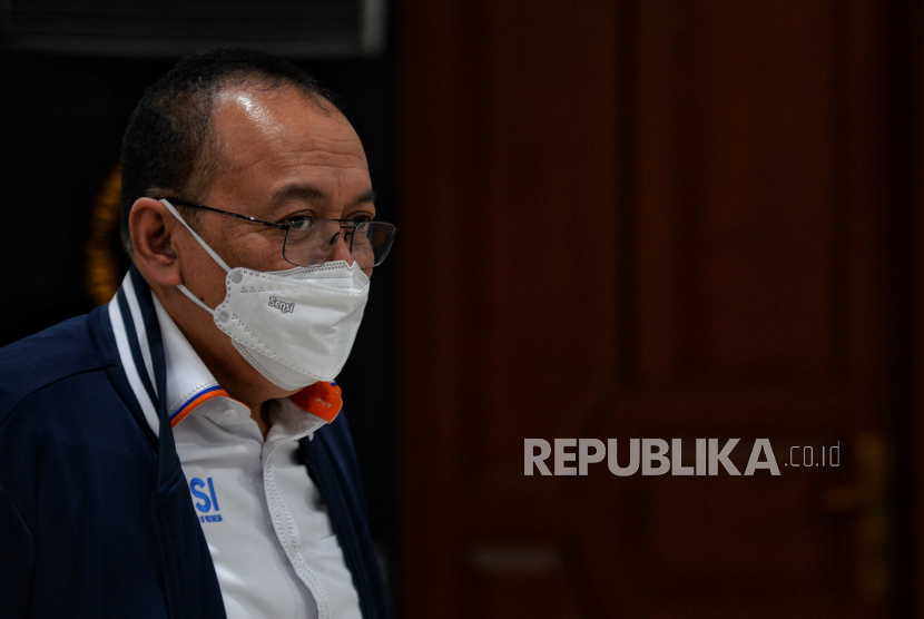 Eks Direktur Utama PT Liga Indonesia Baru (LIB) Akhmad Hadian Lukita dibebaskan dari tahanan sebagai tersangka kasus tragedi Kanjuruhan.