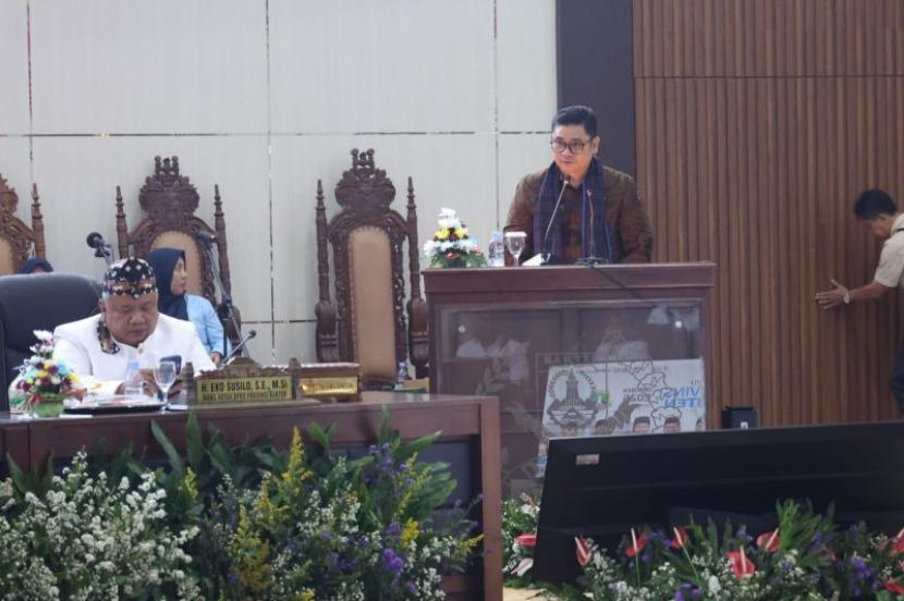 Pertumbuhan ekonomi Provinsi Banten dapat apresiasi dari Kemendagri.