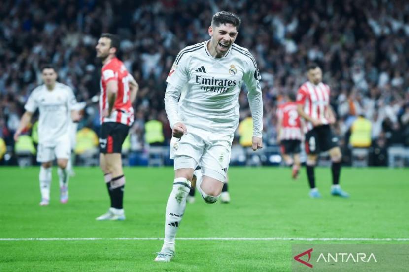 Federico Valverde bantah rumor tolak bermain lawan Kairat.