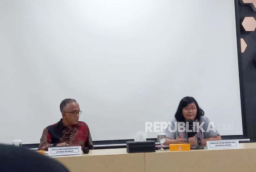 Kementerian Keuangan (Kemenkeu) menggelar Media Briefing terkait Pajak Hiburan, Jakarta, Selasa (16/1/2024).