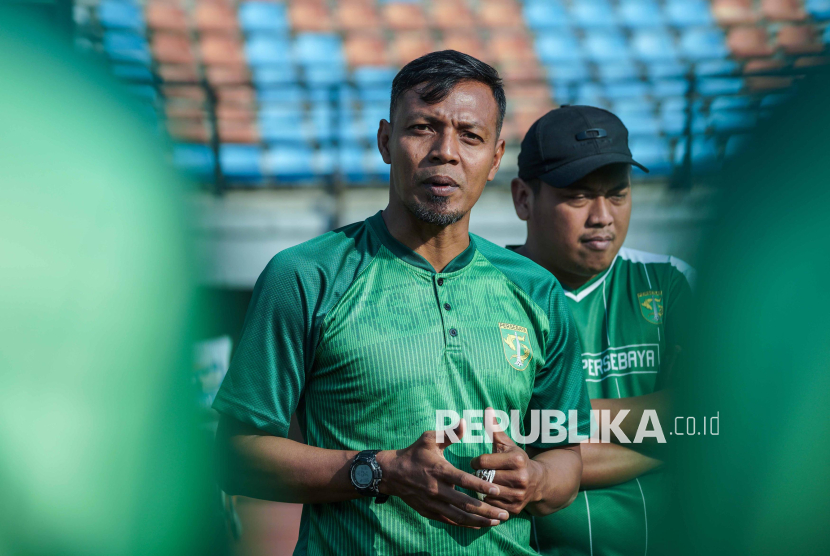 Mantan pemain timnas Indonesia Bejo Sugiantoro.