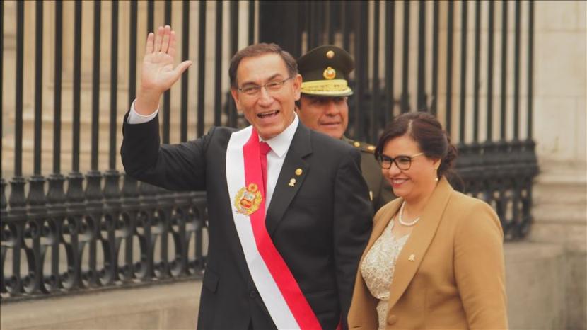 Presiden Peru Martin Vizcarra