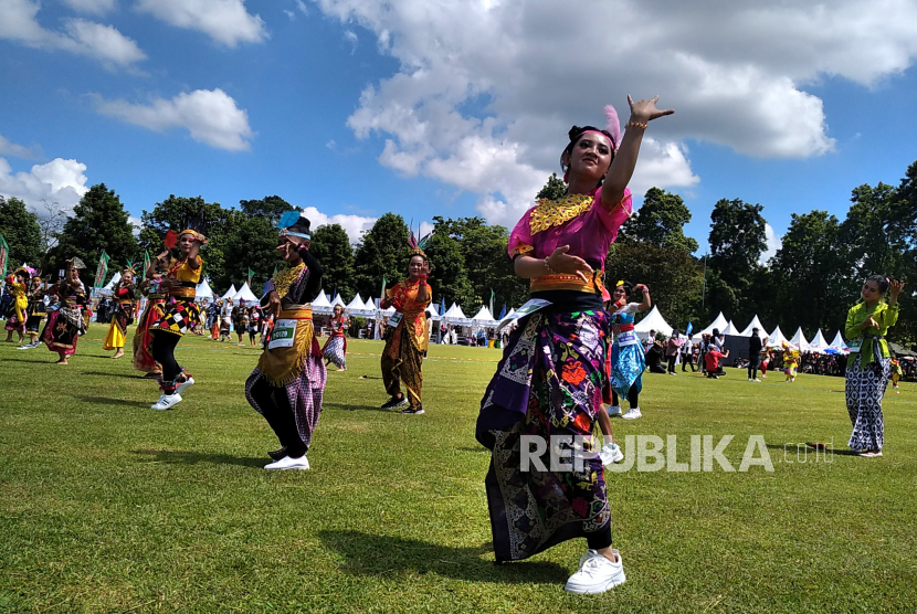 Lima Ribu Penari Ramaikan Jogja Menari Ii Di Candi Prambanan