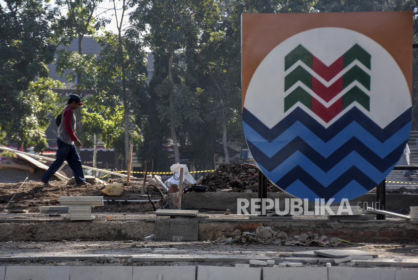 Melihat Progres Revitalisasi Alun Alun Cimahi Republika Online