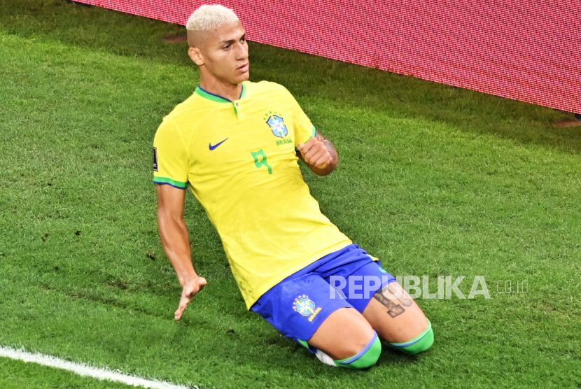 Richarlison dari Brasil akan memimpin serangan Selecao melawan Venezuela pada kualifikasi Piala Dunia 2026.