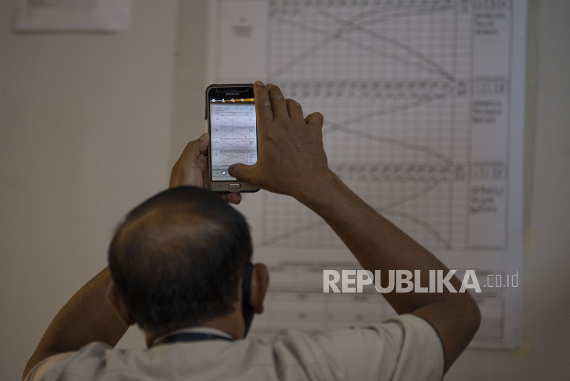 Bawaslu: KPU Perlu Tingkatkan Kualitas SDM Lakukan E-Rekap. Petugas melakukan simulasi rekapitulasi secara elektronik Pemilihan Kepala Daerah (Pilkada) serentak 2020 di Komisi Pemilihan Umum (KPU), Jakarta, Selasa (25/8/2020). KPU berencana akan menggunakan rekapitulasi digital dalam Pilkada 2020 untuk mengurangi potensi kecurangan sekaligus sebagai alat kontrol dan pembanding terhadap data rekapitulasi suara manual. 