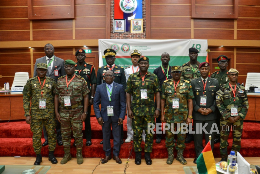 Blok regional ECOWAS memerintahkan pengaktifan pasukan siaga pada Kamis (10/8/2023). 