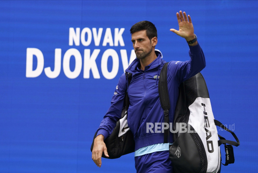 Novak Djokovic dimasukkan dalam undian Australian Open sebagai unggulan teratas walau terancam dideportasi. Ilustrasi.