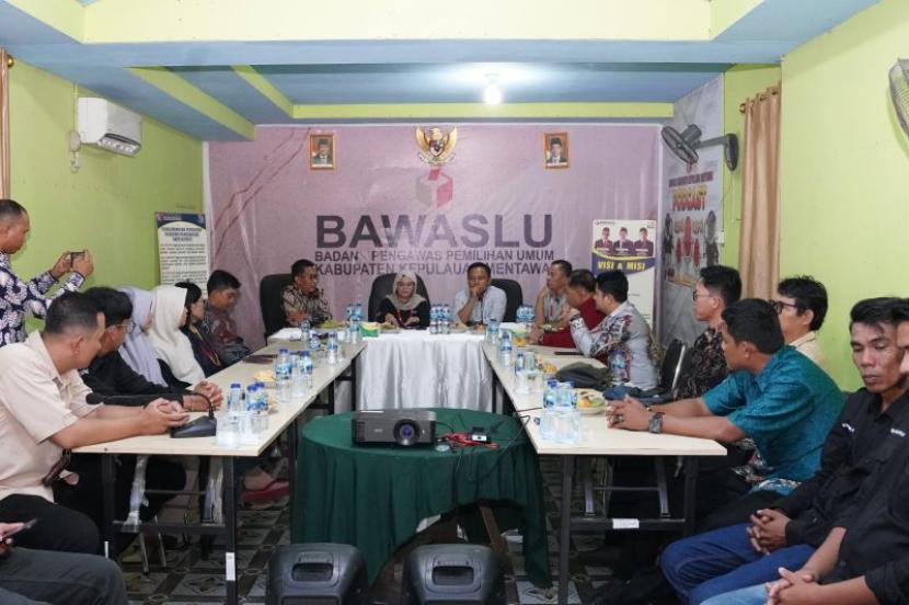 Bawaslu RI minta Kepulauan Mentawai cepat olah data PDPB.
