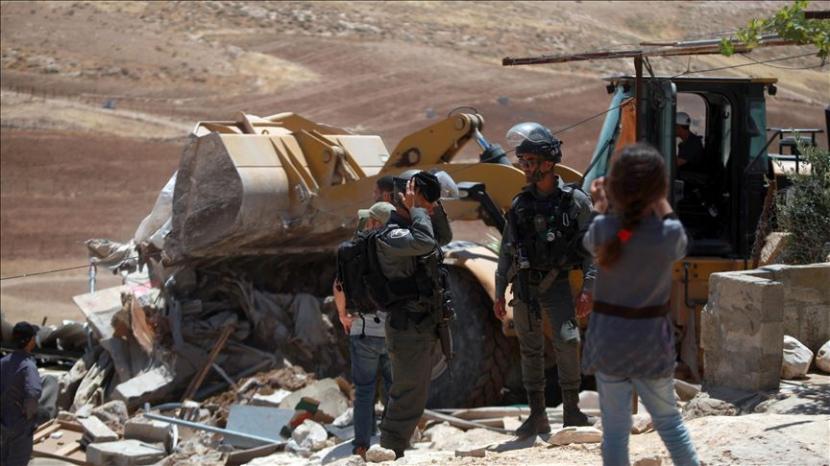 Tentara Israel hancurkan rumah warga Palestina di Tepi Barat