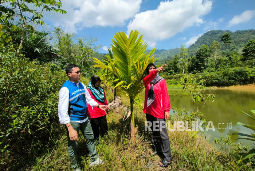 Kelompok Wanita Tani (KWT) Melati Desa Sukakarya, Kecamatan STL Ulu Terawas, Kabupaten Musi Rawas, Sumatera Selatan, mitra binaan Pertamina EP Asset 2 Pendopo Field. 