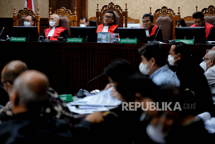 Sidang kasus dugaan korupsi pemberian izin ekspor CPO di Pengadilan Negeri (PN) Tipikor, Jakarta Pusat (ilustrasi)