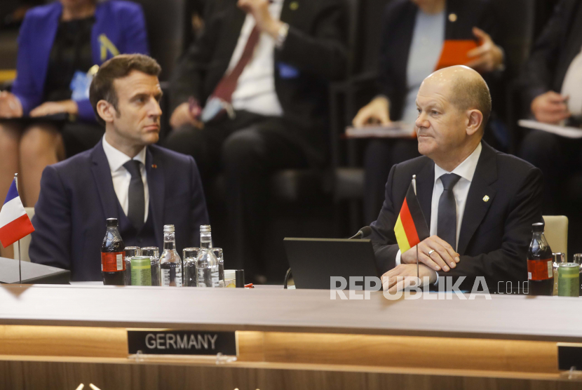 Pemimpin Jerman, Prancis dan Italia ke Ukraina dan menawarkan harapan besar keanggotaan Uni Eropa kepada Ukraina