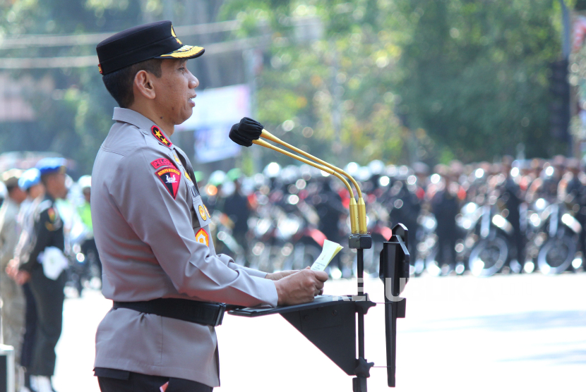 Kapolda Jawa Barat Irjen Pol Akhmad Wiyagus. Kapolda Jabar tegaskan akan menindak tegas pelaku kecurangan di Pemilu 2024.