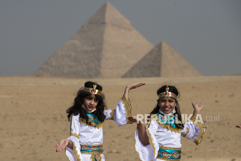 Ilustrasi Piramida Mesir. Film-film kerap berikan gambaran salah tentang Mesir kuno 