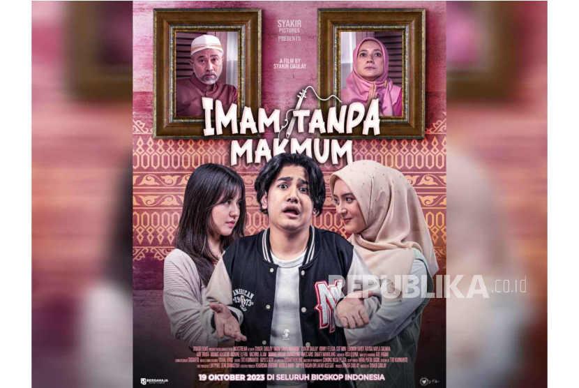 Poster film Imam Tanpa Makmum yang disutradarai dan dibintangi oleh Syakir Daulay. 