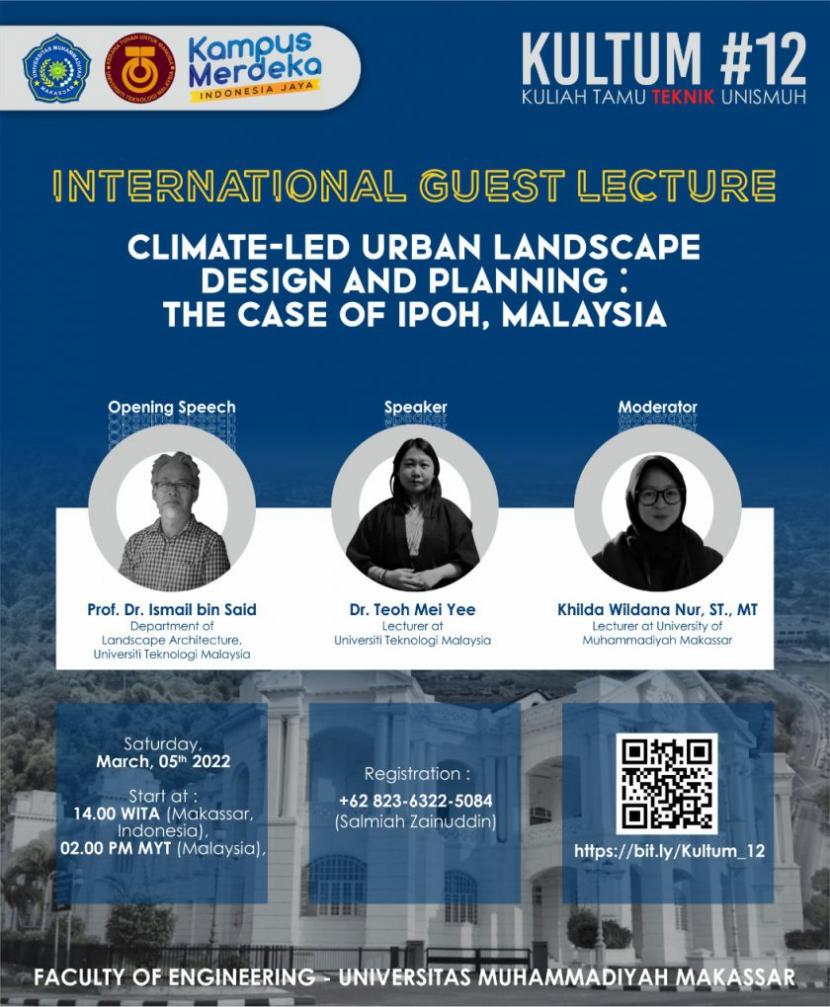 Kota Ramah Iklim, Arsitektur Unismuh Hadirkan Peneliti Malaysia - Suara Muhammadiyah