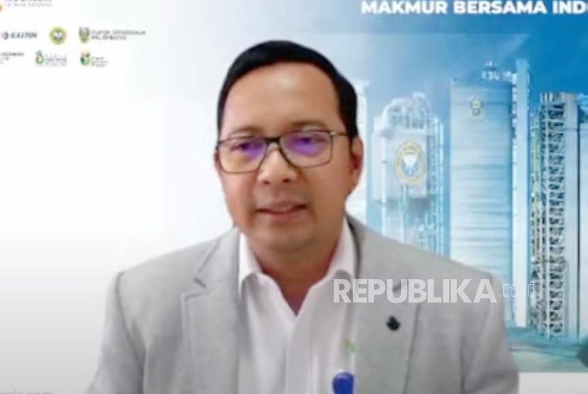 Senior Project Manager Advokasi Publik, Pupuk Indonesia, Yana Nurahmad Haerudin dalam dalam Webinar Transformasi Kebijakan Pupuk Subsidi yang digelar Rabu (6/12/2023). 